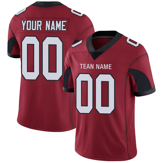 Custom A.Cardinals Team Player or Personalized Design Your Own Name for Men Women Youth Jerseys Red Football Jerseys
