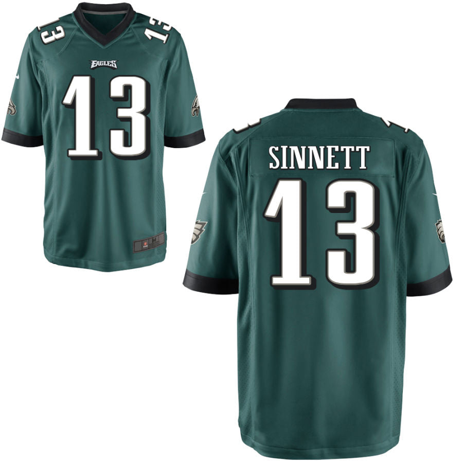 Football Jerseys P.Eagles #13 Reid Sinnett Player Stitched Game Jersey