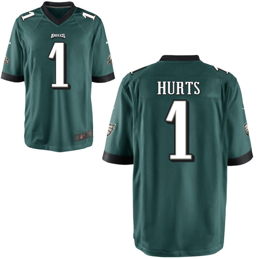 Football Jerseys P.Eagles #1 Jalen Hurts Player Stitched Game Jersey