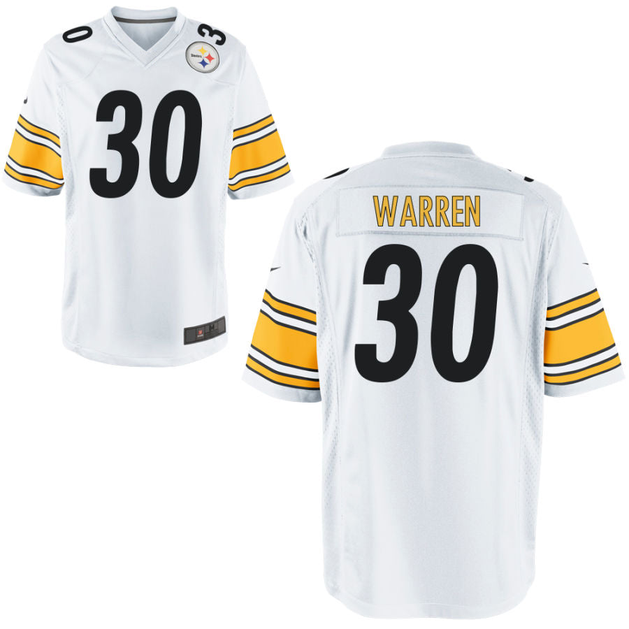 Football Jerseys P.Steelers #30 Jaylen Warren Player Stitched Game Jersey