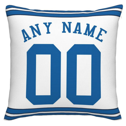 Custom D.Cowboys Pillow Decorative Throw Pillow Case - Print Personalized Football Team Fans Name & Number Birthday Gift Football Pillows