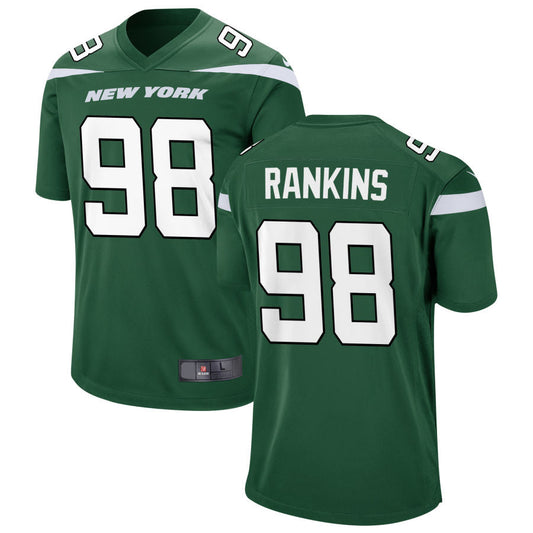 Football Jerseys NY.Jets #98 Sheldon Rankins Player Stitched Game Jersey