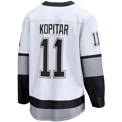 LA.Kings #11 Anze Kopitar Fanatics Branded Alternate Premier Breakaway Player Jersey White Stitched American Hockey Jerseys CROVYIE