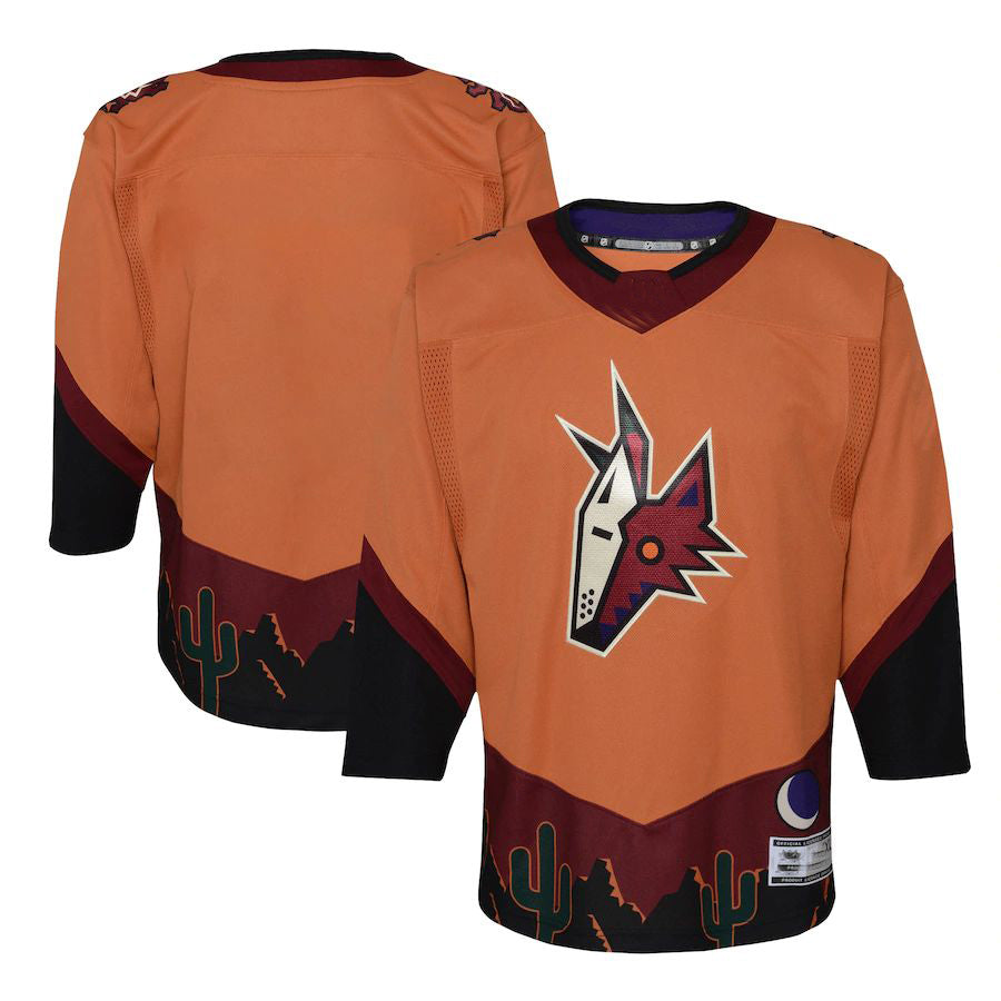 A.Coyotes Special Edition 2.0 Premier Blank Jersey Burnt Orange Stitched American Hockey Jerseys CROVYIE
