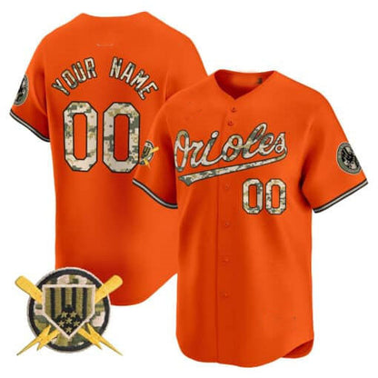 Custom Baltimore Orioles Armed Forces Day Vapor Premier Limited ¨C All Stitched Baseball Jersey