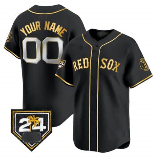 Custom Boston Red Sox 2024 Spring Training Patch Vapor Premier Limited¨C All Stitched Baseball Jersey