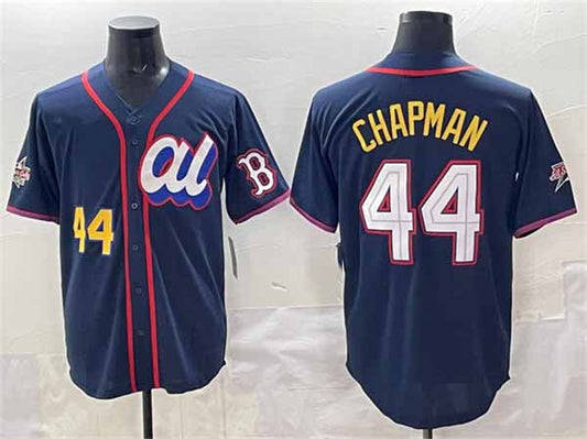 Boston Red Sox American League #44 Aroldis Chapman Navy 2025 All-Star Edition Limited Stitched Baseball Jersey