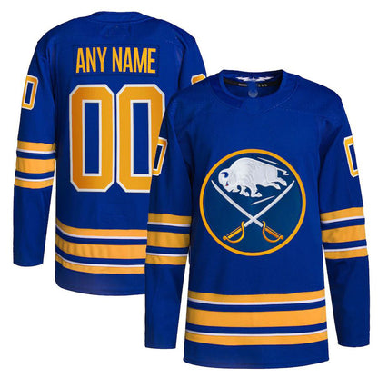 Custom B.Sabres Home Authentic Pro Jersey Royal Stitched American Hockey Jerseys CROVYIE