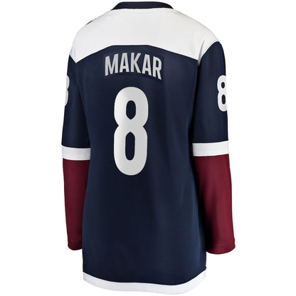 C.Avalanche #8 Cale Makar Fanatics Branded Alternate Premier Breakaway Player Jersey Stitched American Hockey Jerseys CROVYIE