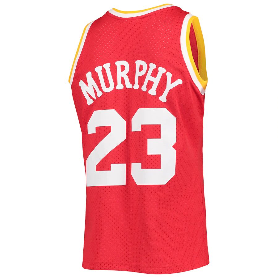 H.Rockets #23 Calvin Murphy Mitchell & Ness 1978-79 Hardwood Classics Swingman Jersey Stitched American Basketball Jersey