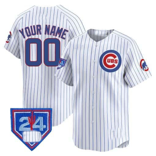 Custom Chicago Cubs 2024 Spring Training Patch Vapor Premier Limited V2¨C All Stitched Baseball Jersey
