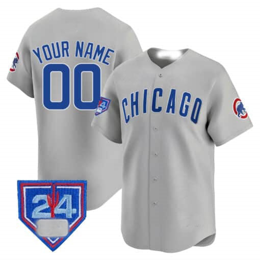 Custom Chicago Cubs 2024 Spring Training Patch Vapor Premier Limited¨C All Stitched Baseball Jersey