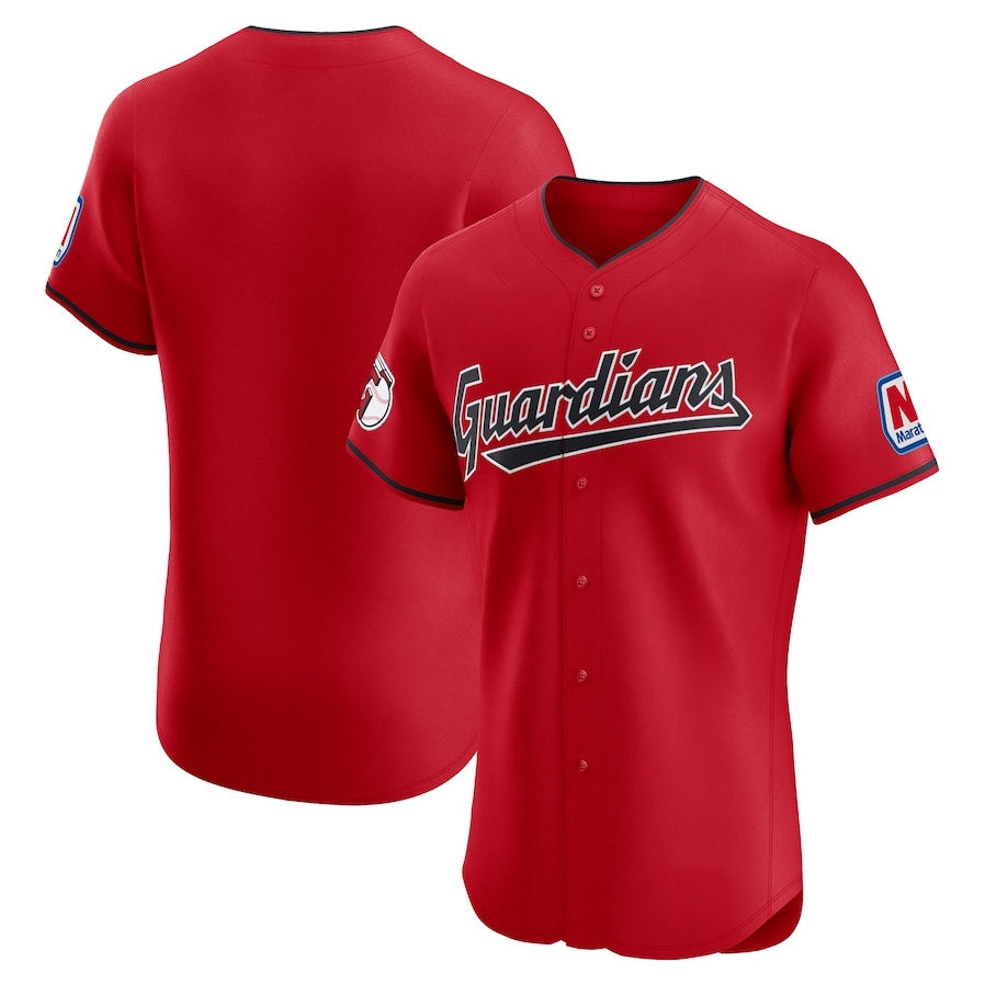 Cleveland Guardians Alternate Elite Jersey - Red American Baseball Jerseys