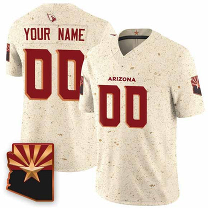 Custom A.Cardinals Active Player 2025 F.U.S.E. Rivalries Vapor Untouchable Limited Football Stitched Jersey-FAM