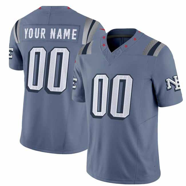 Custom NE.Patriots Active Player 2025 F.U.S.E. Rivalries Vapor Limited Football Stitched Jersey-FAM