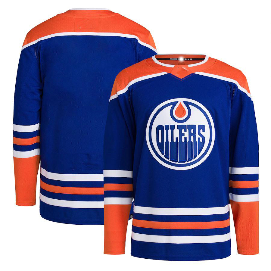 E.Oilers Home Primegreen Authentic Pro Blank Jersey Royal Stitched American Hockey Jerseys CROVYIE