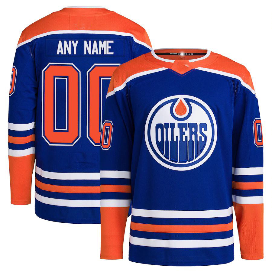 Custom E.Oilers Home Primegreen Authentic Pro Jersey Royal Stitched American Hockey Jerseys CROVYIE