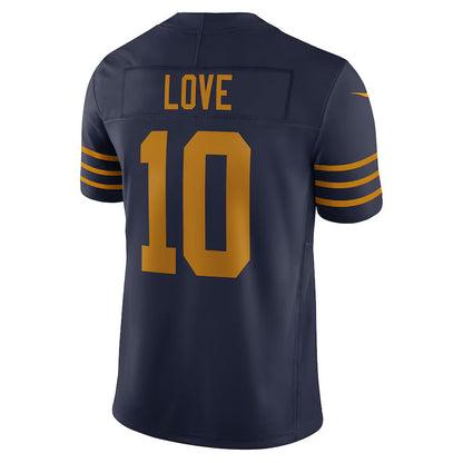 GB.Packers #10 Jordan Love Navy The 1923 Classic Vapor F.U.S.E. Limited American Football Jerseys