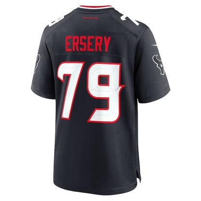 H.Texans #79 Aireontae Ersery Navy Team Game American Football Jersey
