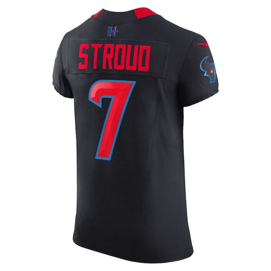 H.Texans #7 C.J. Stroud Navy Alternate 2 Vapor F.U.S.E. Elite American Football Jerseys
