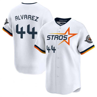 Houston Astros #44 Yordan Alvarez White 2025 City Connect Limited Stitched Baseball Jersey