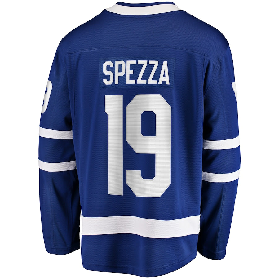 T.Maple Leafs #19 Jason Spezza Fanatics Branded Replica Player Jersey Blue Stitched American Hockey Jerseys CROVYIE