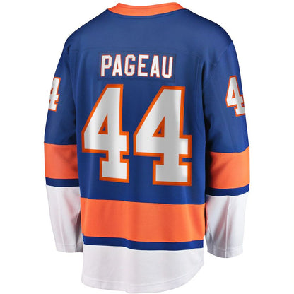 NY.Islanders #44 Jean-Gabriel Pageau Fanatics Branded Home Premier Breakaway Player Jersey Royal Stitched American Hockey Jerseys CROVYIE