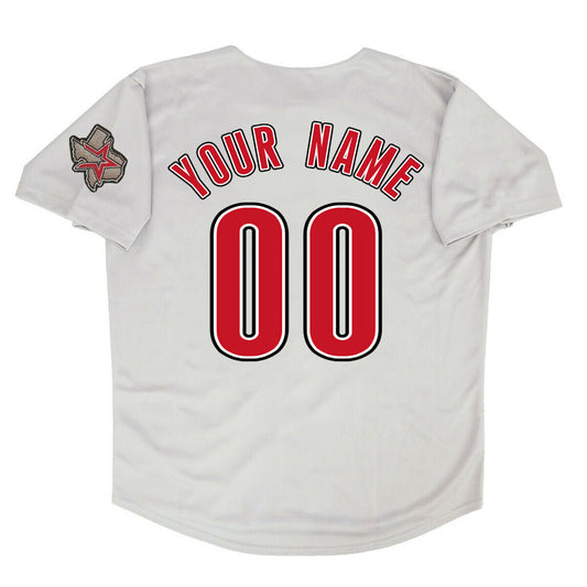 Custom Houston Astros 2012 White Men's Jersey Stitched