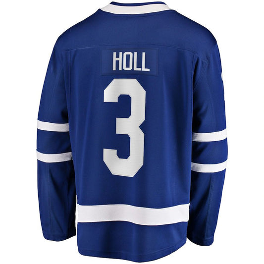 T.Maple Leafs #3 Justin Holl Fanatics Branded Home Breakaway Player Jersey  Blue Stitched American Hockey Jerseys CROVYIE