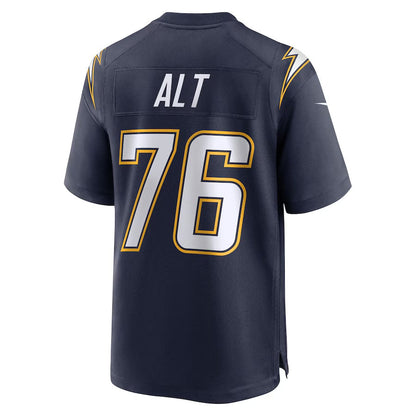 LA.Chargers #76 Joe Alt Navy Alternate Super Chargers Game Player American Football Jerseys