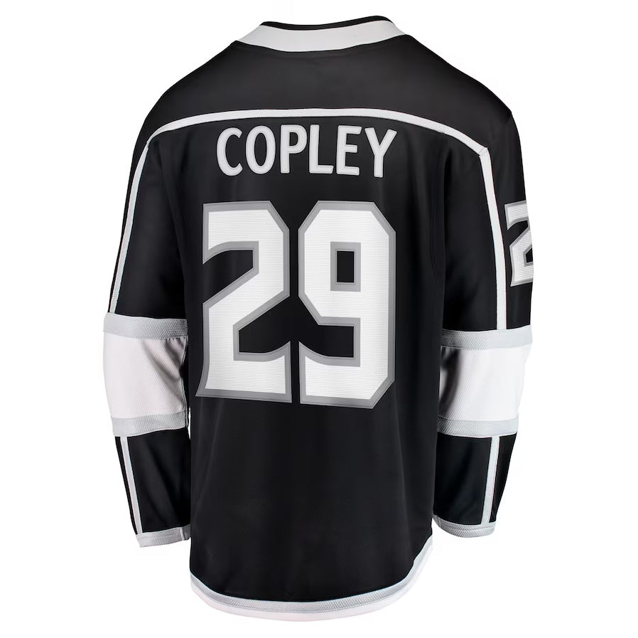 LA.Kings #29 Pheonix Copley Fanatics Home Breakaway Jersey - Black Stitched American Hockey Jerseys CROVYIE