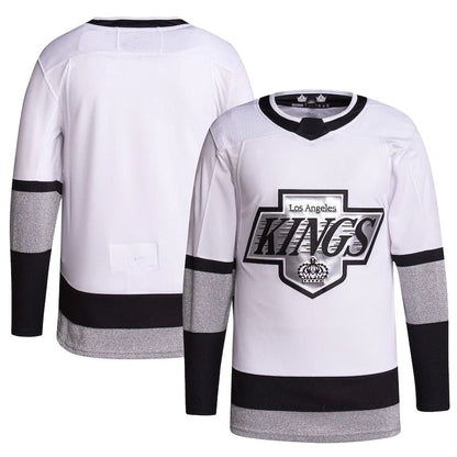 LA.Kings 2021-22 Alternate Primegreen Authentic Pro Jersey  White Stitched American Hockey Jerseys CROVYIE