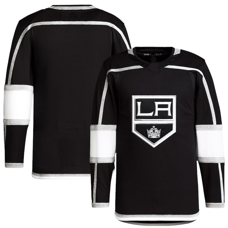 LA.Kings Home Primegreen Authentic Pro Blank Jersey Black Stitched American Hockey Jerseys CROVYIE