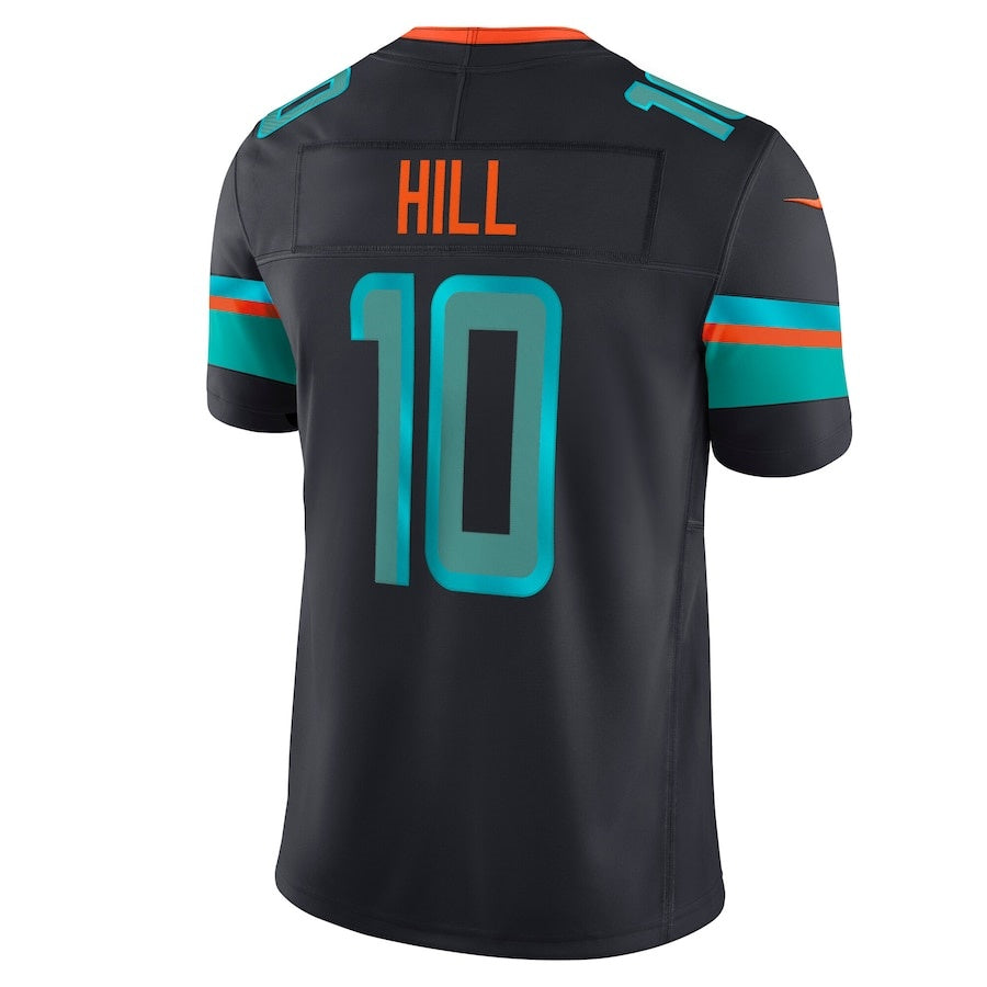 M.Dolphins #10 Tyreek Hill 2025 Rivalries Collection Limited Jersey-FAM - Pitch Blue Stitched American Football Jersey-FAM