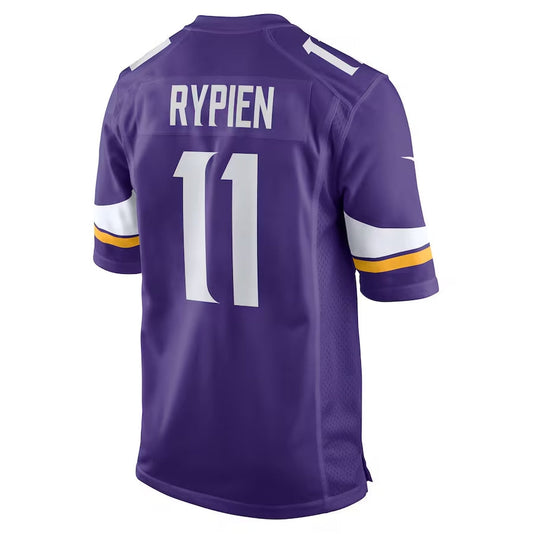 MN.Vikings #11 Brett Rypien Purple Team Game Stitched American Football Jerseys
