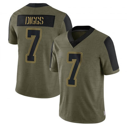 Men's #7 Trevon Diggs D.Cowboys Limited Stitched jerseys