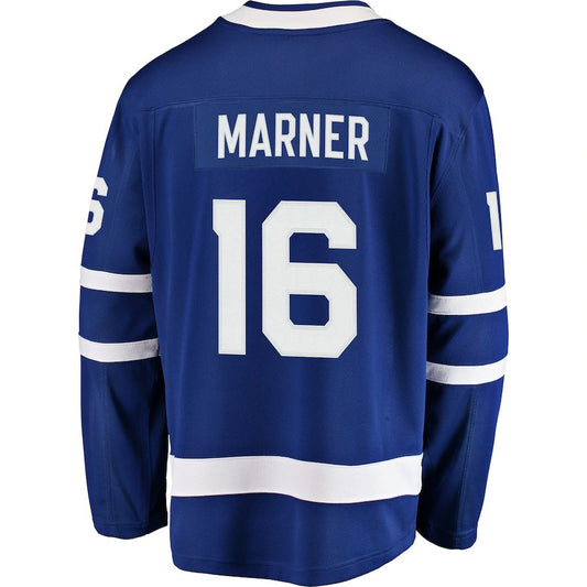T.Maple Leafs #16 Mitchell Marner Fanatics Branded Home Premier Breakaway Player Jersey Blue Stitched American Hockey Jerseys CROVYIE