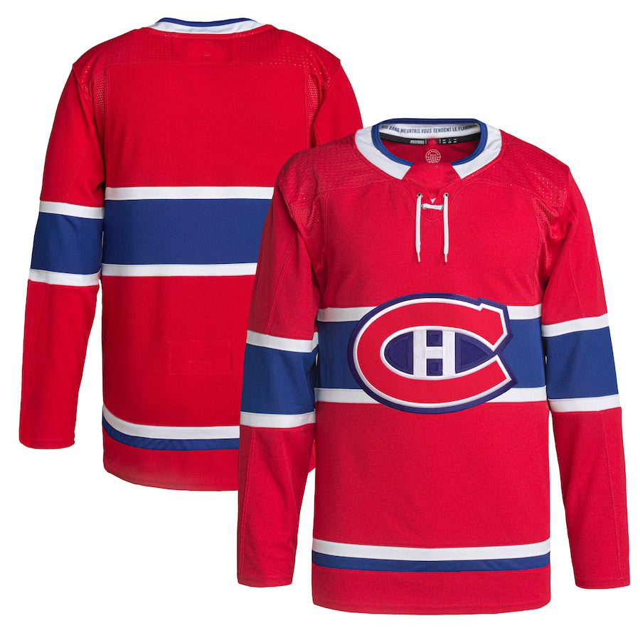 M.Canadiens Home Primegreen Authentic Pro Jersey Red Stitched American Hockey Jerseys CROVYIE