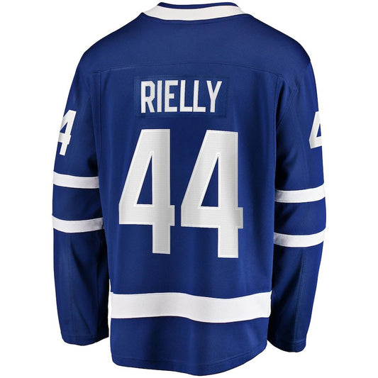 T.Maple Leafs #44 Morgan Rielly Fanatics Branded Home Breakaway Player Jersey Blue Stitched American Hockey Jerseys CROVYIE