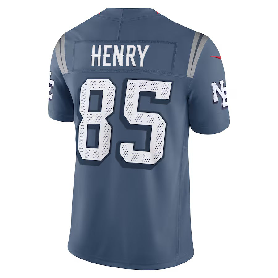 NE.Patriots #85 Hunter Henry 2025 Rivalries Collection Limited Jersey-FAM - Storm Blue Stitched American Football Jersey-FAM