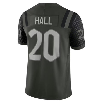 NY.Jets #20 Breece Hall 2025 Rivalries Collection Limited Jersey-FAM - Gotham Green Stitched American Football Jersey-FAM