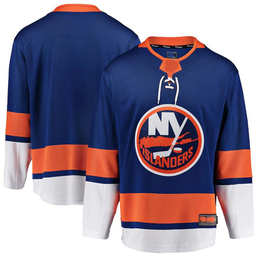 NY.Islanders Fanatics Branded Breakaway Home Jersey Blue Stitched American Hockey Jerseys CROVYIE