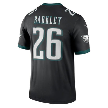 P.Eagles #26 Saquon Barkley Black Legend Player Performance Top Stitched American Football Jerseys