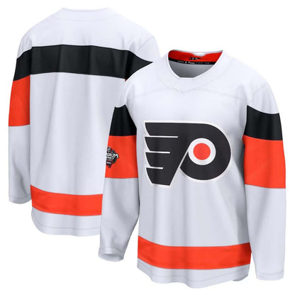 P.Flyers Fanatics 2024 Stadium Series Breakaway Jersey ¨C White Stitched American Hockey Jerseys CROVYIE