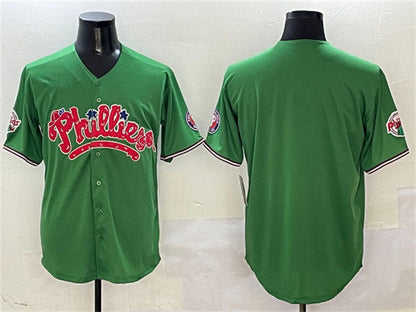 Philadelphia Phillies Blank Green Phanatic Limited Stitched Baseball Jersey