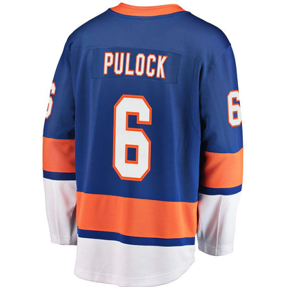 NY.Islanders #6 Ryan Pulock Fanatics Branded Breakaway Player Jersey Royal Stitched American Hockey Jerseys CROVYIE