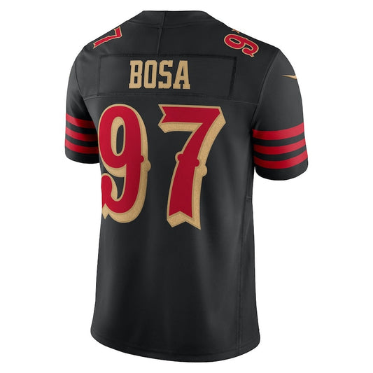 SF.49ers #97 Nick Bosa 2025 Rivalries Collection Limited Jersey-FAM - Black Stitched American Football Jersey-FAM