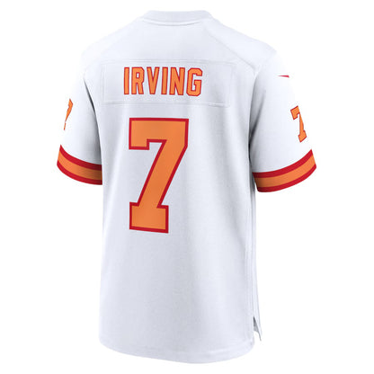 TB.Buccaneers #7 Bucky Irving '76 White Game Stitched American Football Jerseys