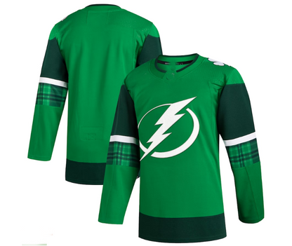 TB.Lightning 2023 St. Patrick's Day Primegreen Authentic Jersey - Kelly Green Stitched American Hockey Jerseys CROVYIE