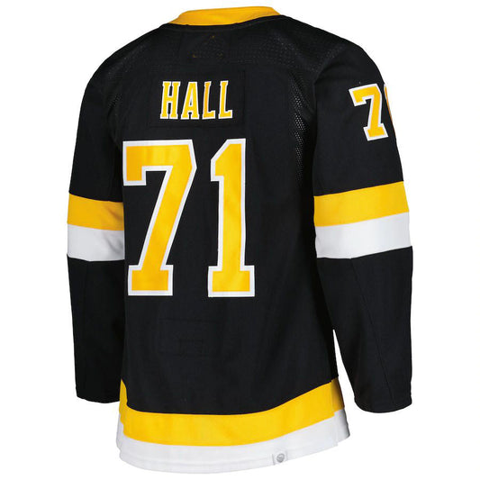 B.Bruins #71 Taylor Hall Primegreen Authentic Pro Alternate Player Jersey Black Stitched American Hockey Jerseys CROVYIE